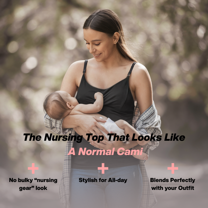 Cami Top - For Discreet, Confident Feeding