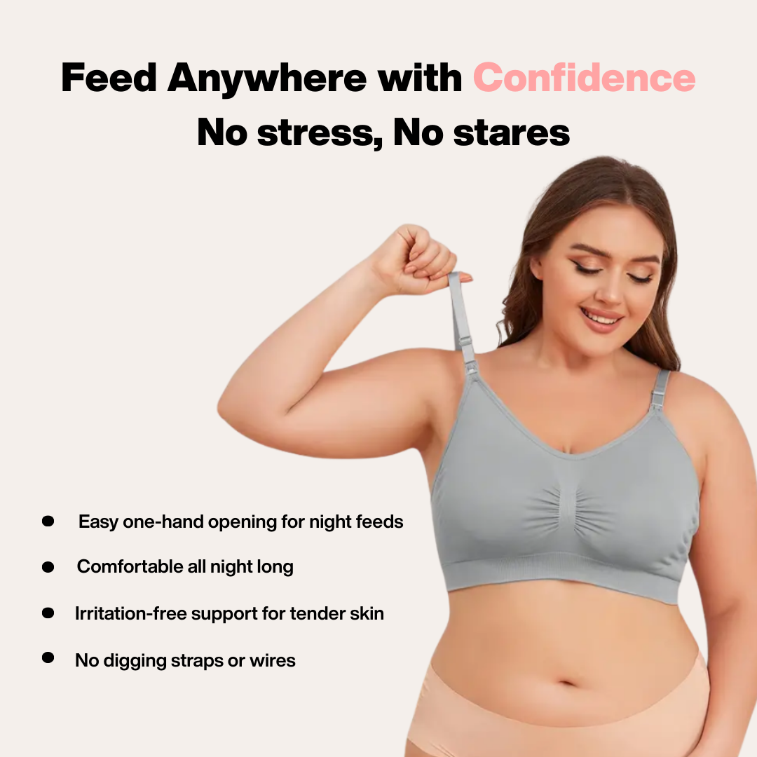 BUNDLE TEST - Nursing Bra – For Discreet, Confident Feeding
