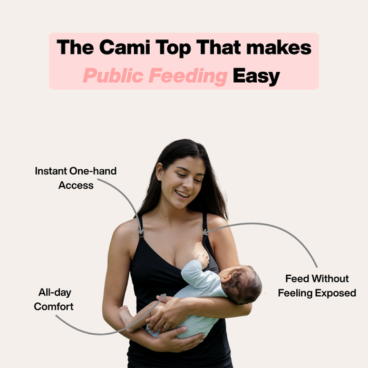 Cami Top - For Discreet, Confident Feeding