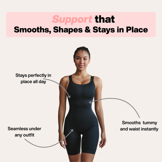 Shorted Tummy Control Bodysuit | Anaïs