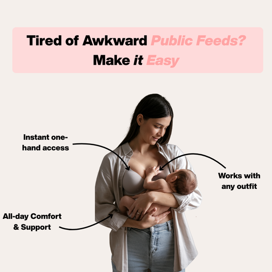 BUNDLE TEST - Nursing Bra – For Discreet, Confident Feeding