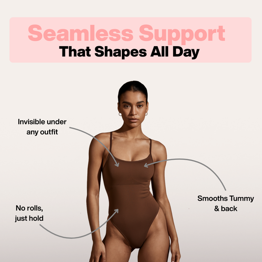 Seamless Backless Bodysuit | Léa
