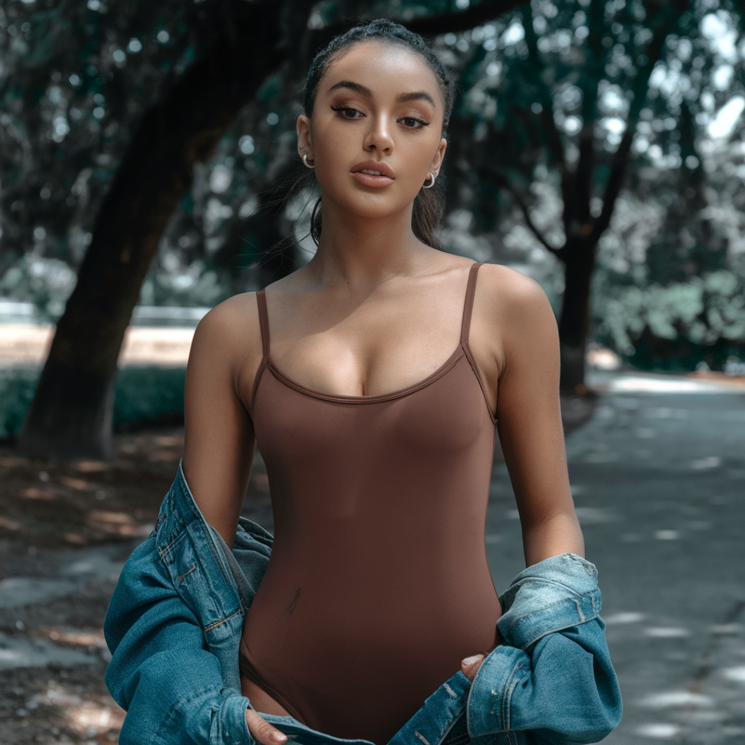Seamless Backless Bodysuit | Léa