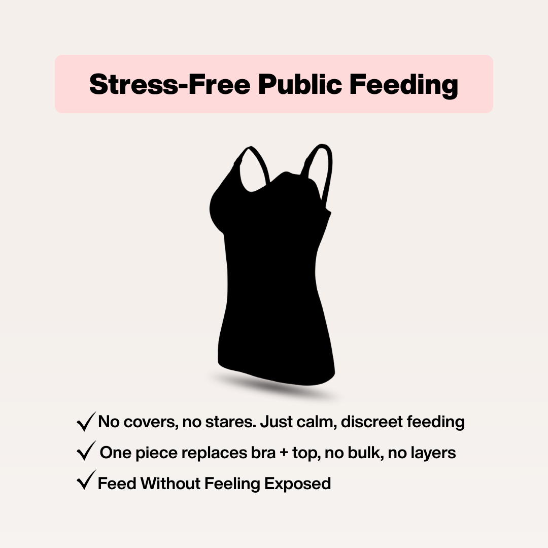 Cami Top - For Discreet, Confident Feeding