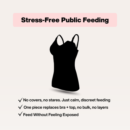 Cami Top - For Discreet, Confident Feeding