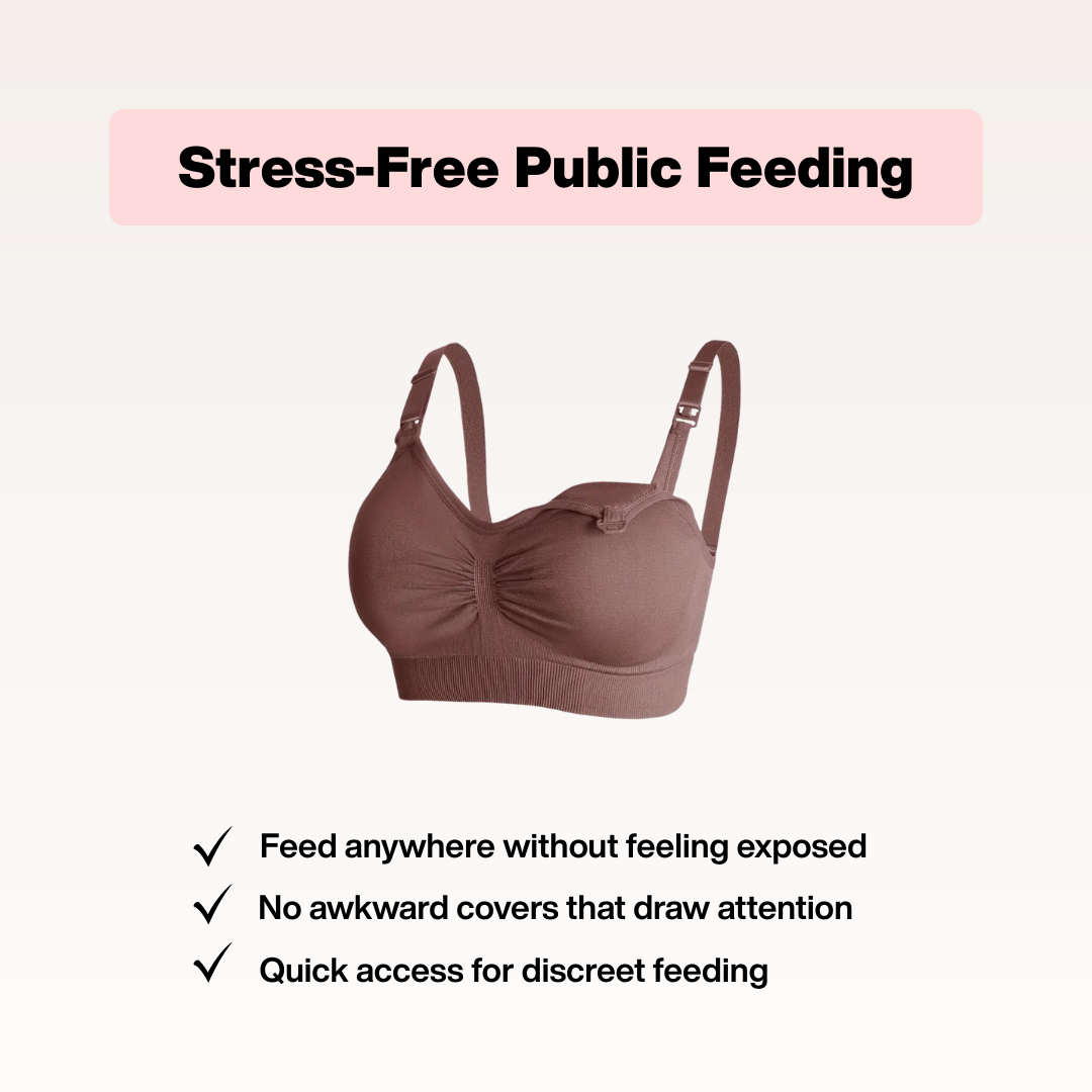 BUNDLE TEST - Nursing Bra – For Discreet, Confident Feeding