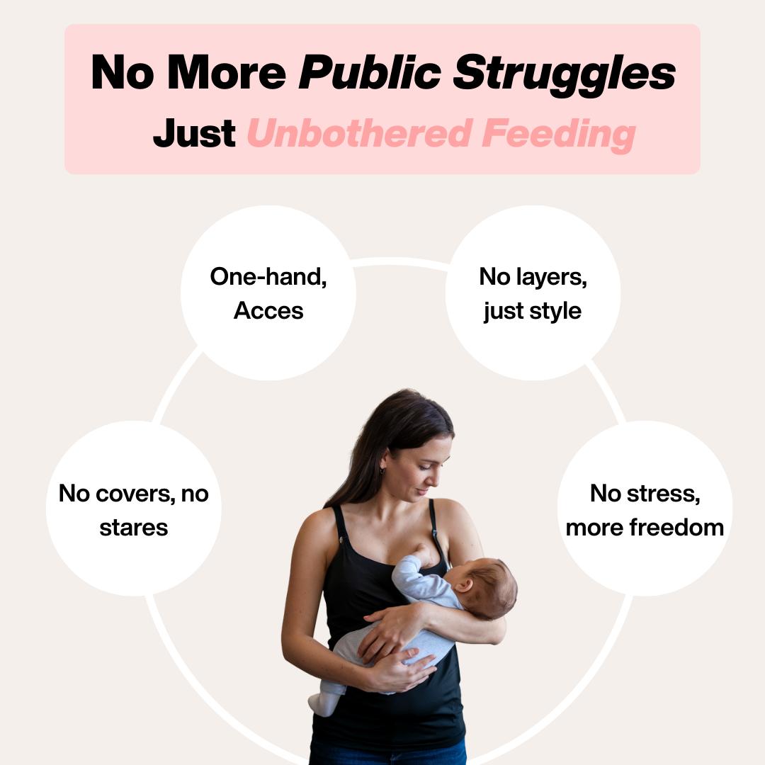 Cami Top - For Discreet, Confident Feeding