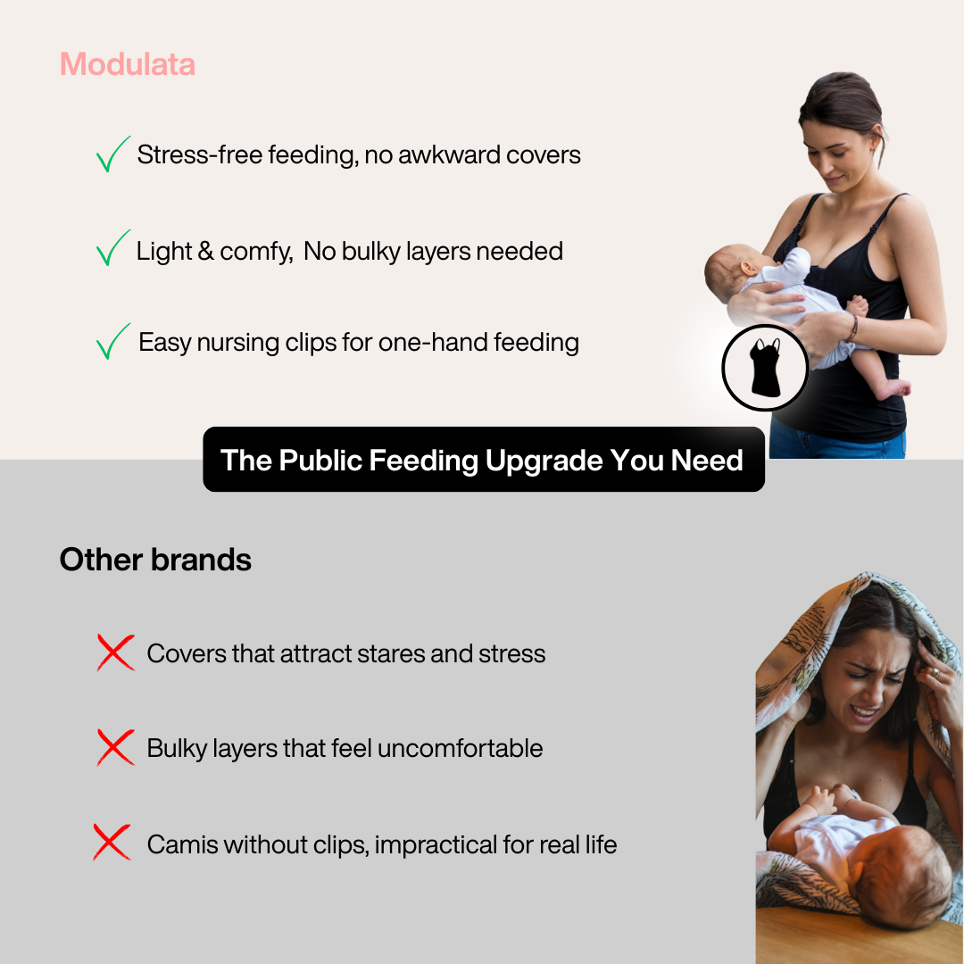 Cami Top - For Discreet, Confident Feeding