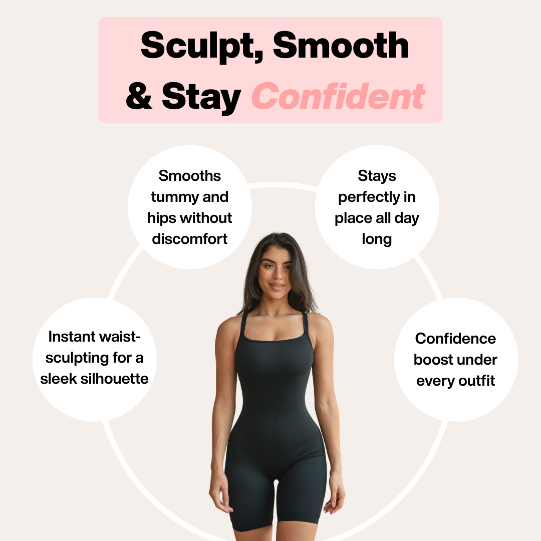 Shorted Tummy Control Bodysuit | Anaïs