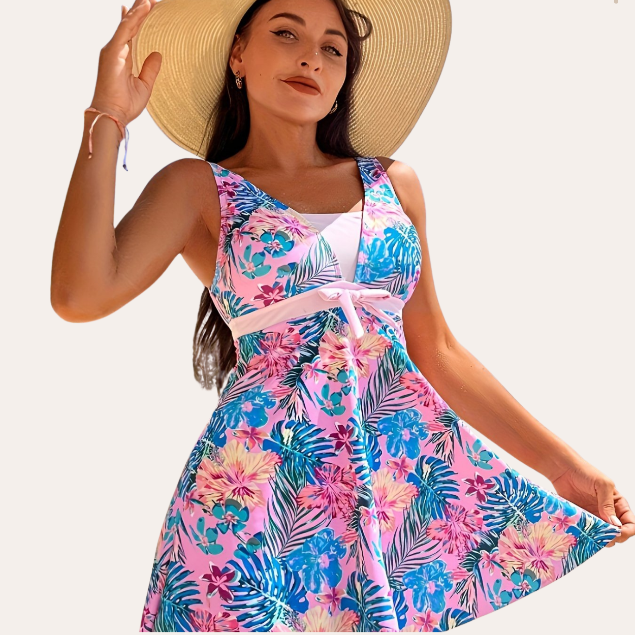 Shaping Floral Tanknini | Livane