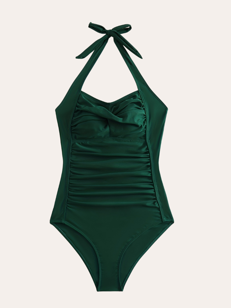 Sculpt Wrap Low Back Swimsuit | Sanaë