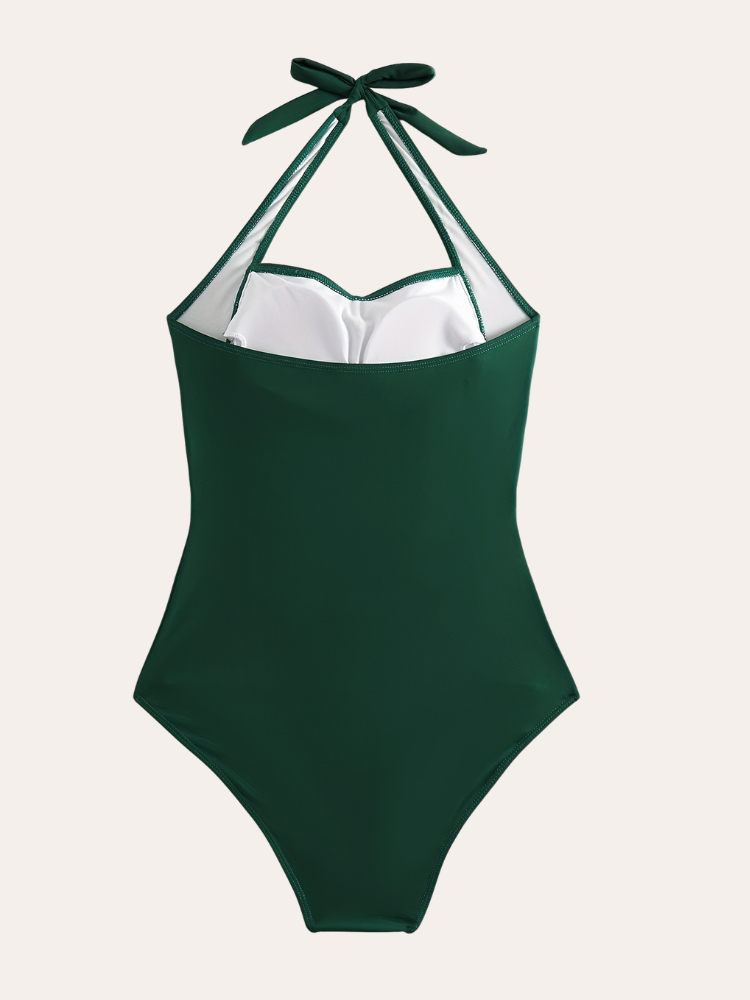 Sculpt Wrap Low Back Swimsuit | Sanaë
