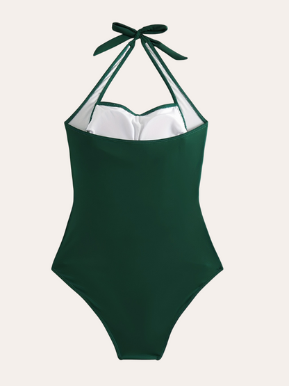Sculpt Wrap Low Back Swimsuit | Sanaë