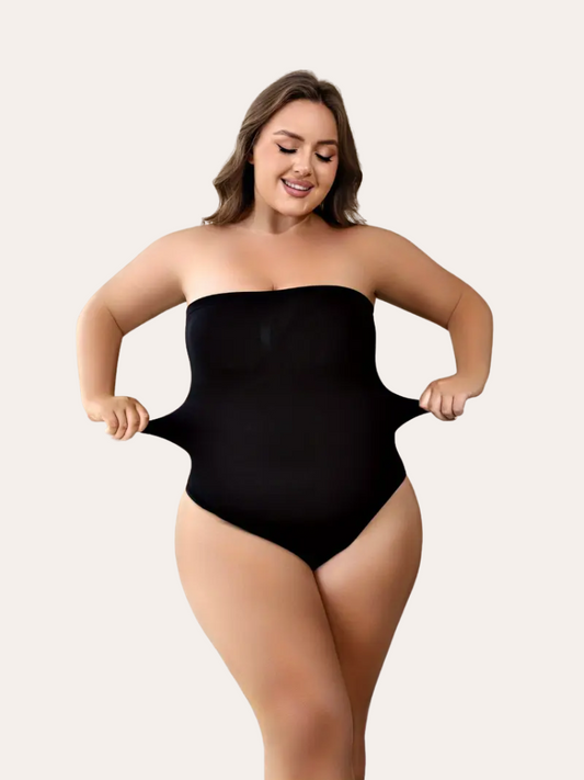 Seamless Strapless Bodysuit | Nina