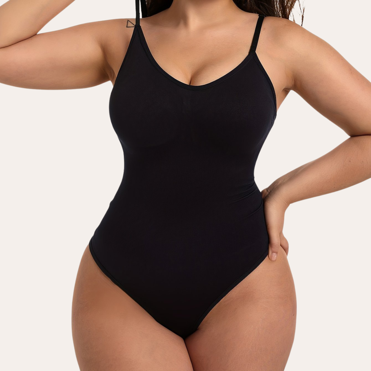 Seamless Snatched Thong Bodysuit | Nayah