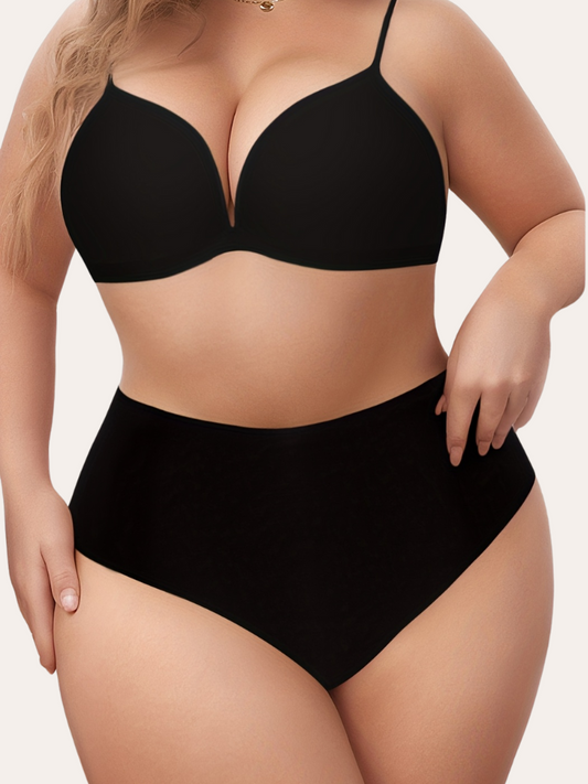 Seamless High Waisted Tummy Control Brief | Aveline