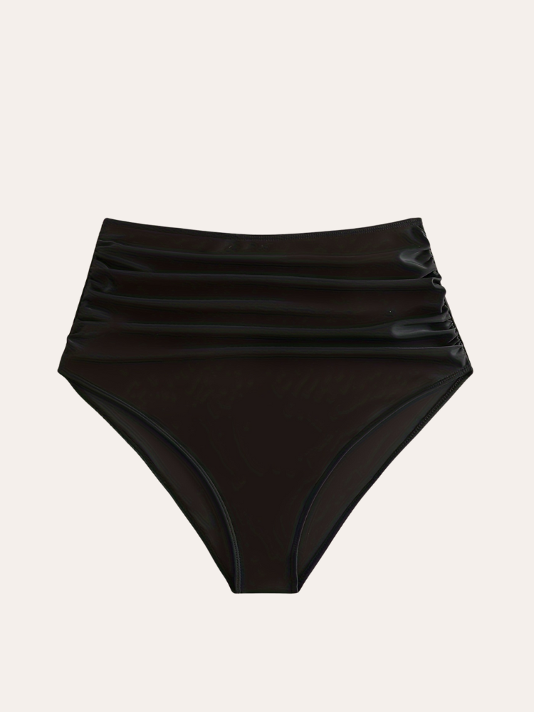 High Waisted Shaping Bikini Bottom | Ezia