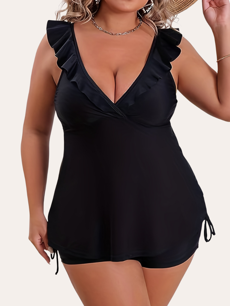 Shapewear V-Neck Tankini | Syana