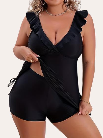 Shapewear V-Neck Tankini | Syana