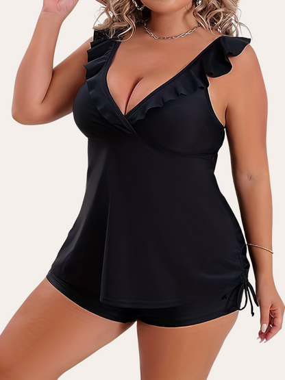 Shapewear V-Neck Tankini | Syana