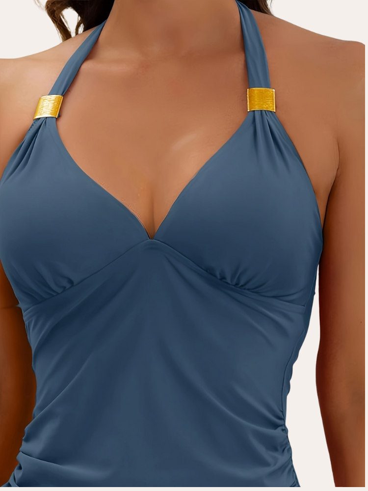 Halter Top Shapewear Tankini | Jazelle