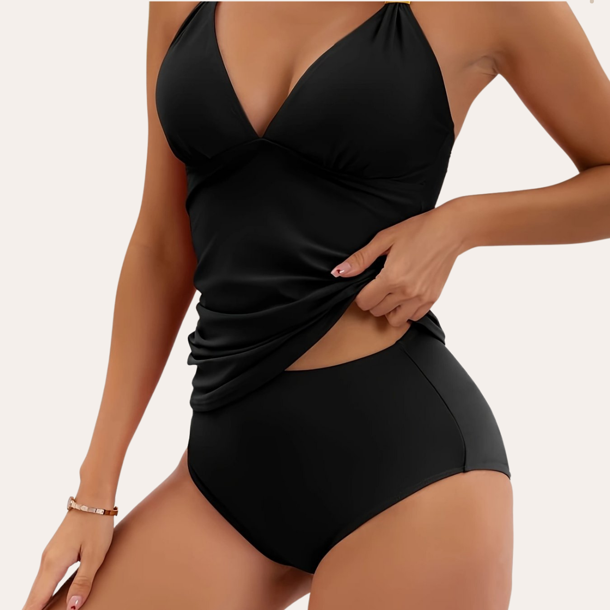 Halter Top Shapewear Tankini | Jazelle