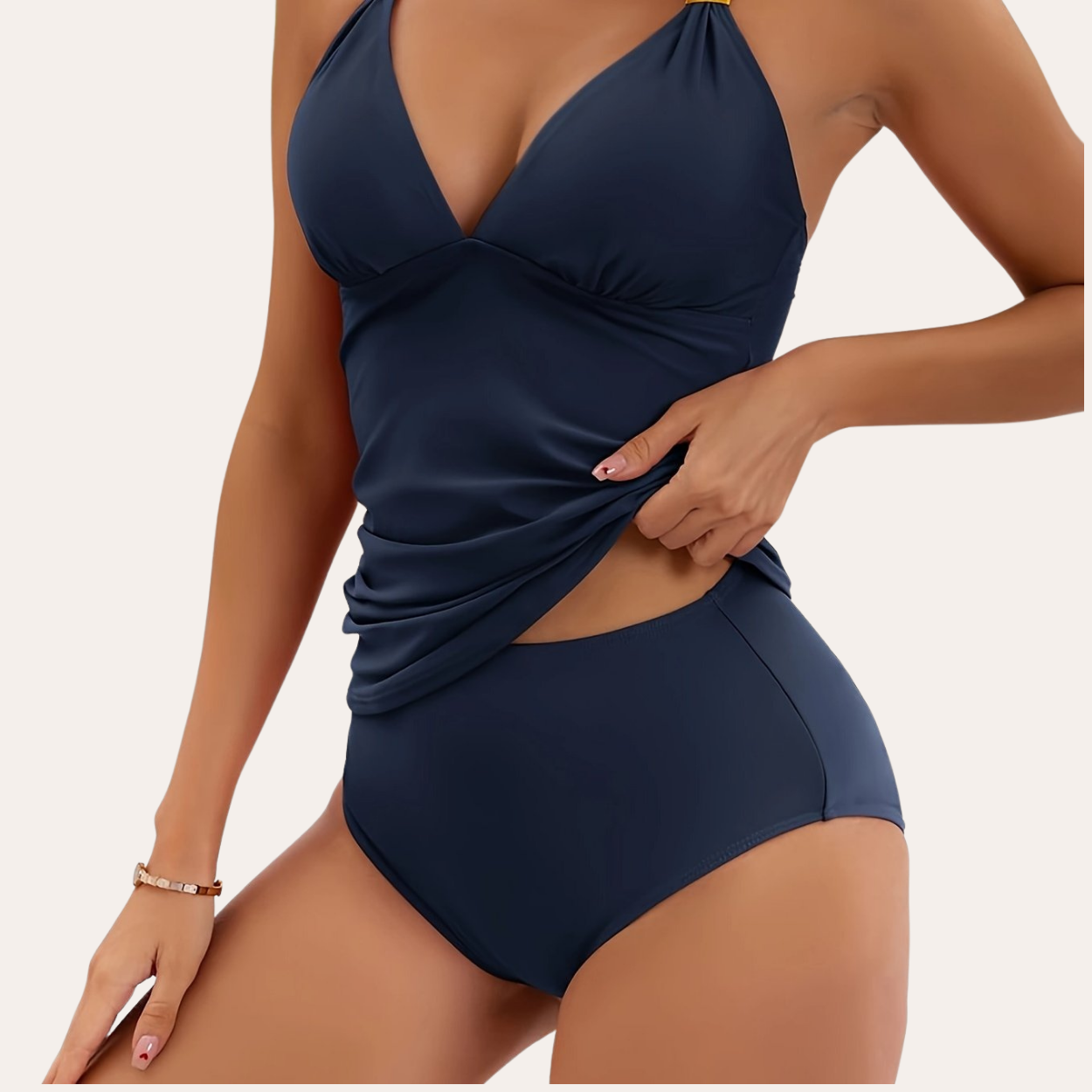 Halter Top Shapewear Tankini | Jazelle