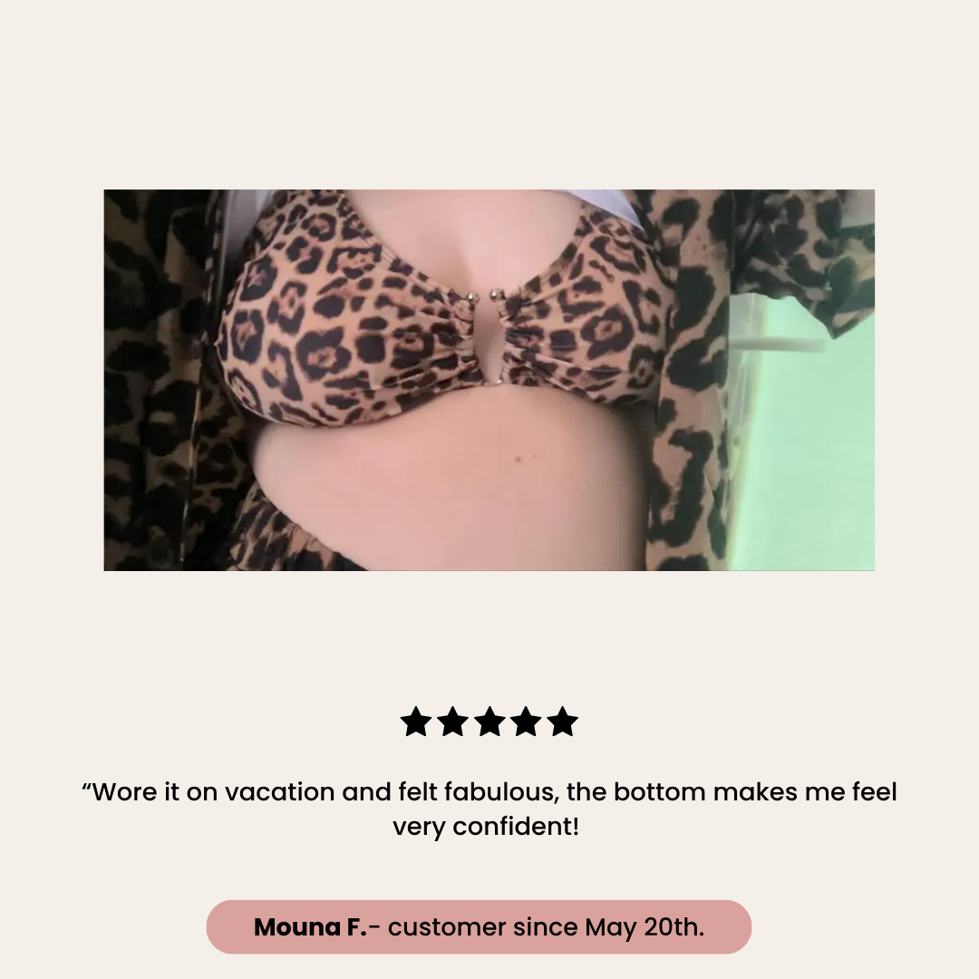 Tummy Control Leopard Bikini | Nolya