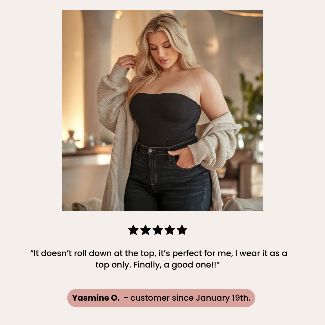 Strapless Sculpting Shapewear Bodysuit | Nina