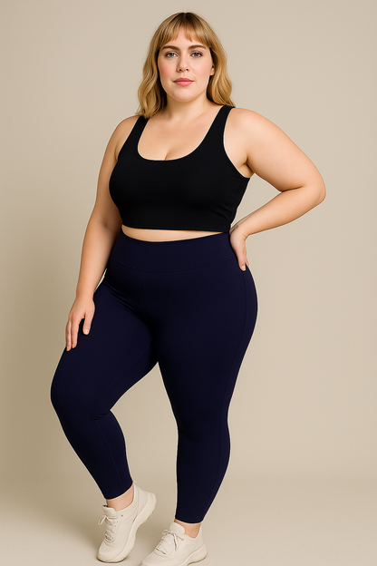 High Waisted Tummy Control Legging | Eléonore