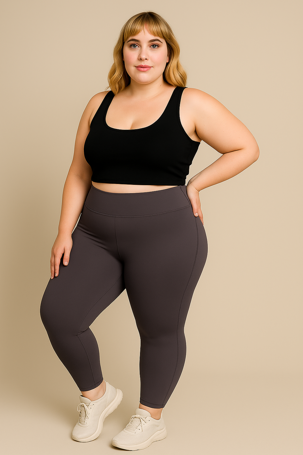 High Waisted Tummy Control Legging | Eléonore