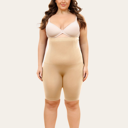 High Waisted Shaping Shorts | Adeline
