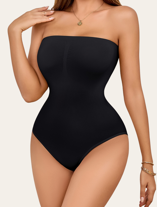 Seamless Strapless Bodysuit | Sarah