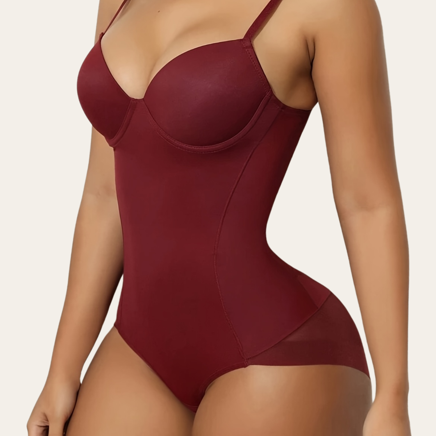 Supporting Spaghetti Strap Bodysuit | Léna
