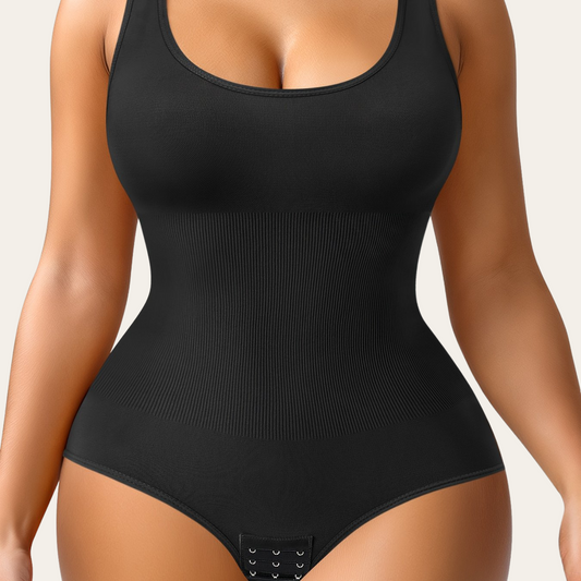 Seamless Round Neck Bodysuit | Célia