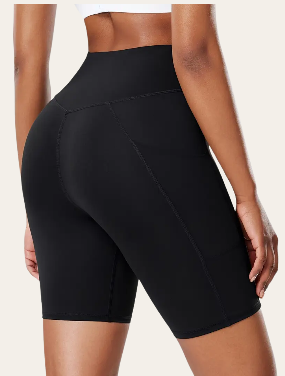 High Waisted Activewear Shorts | Lydie
