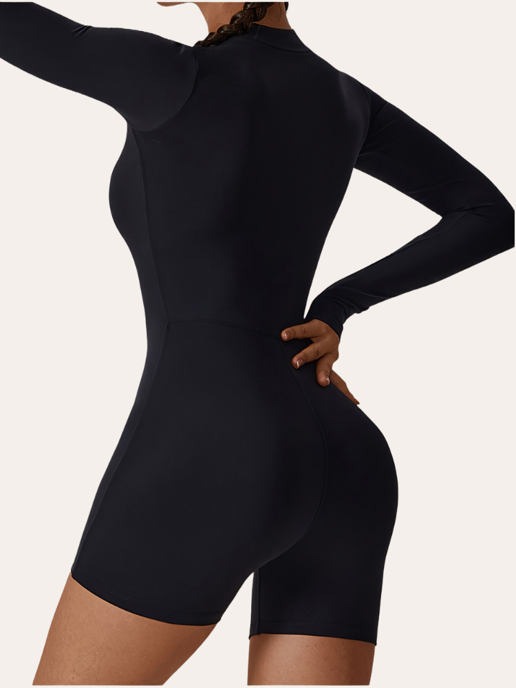 Long Sleeve Activewear Bodysuit| Justine