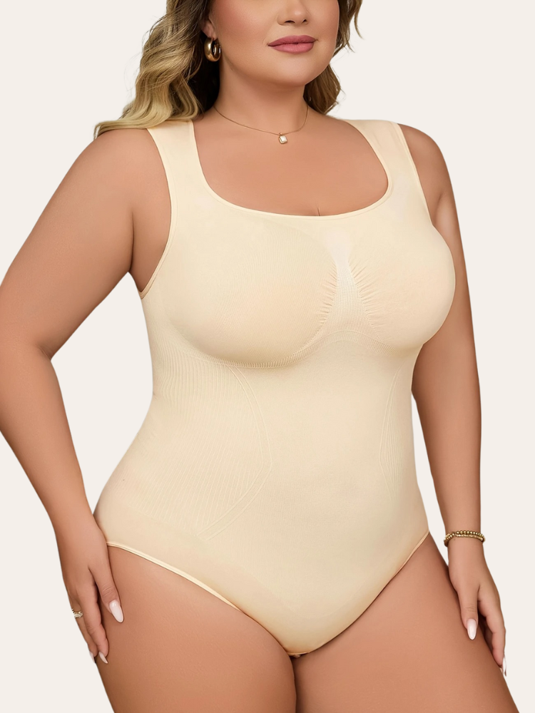 Square Neck Shapewear Bodysuit | Ambre