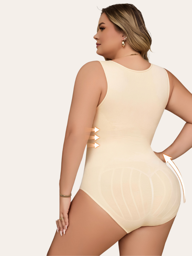 Square Neck Shapewear Bodysuit | Ambre