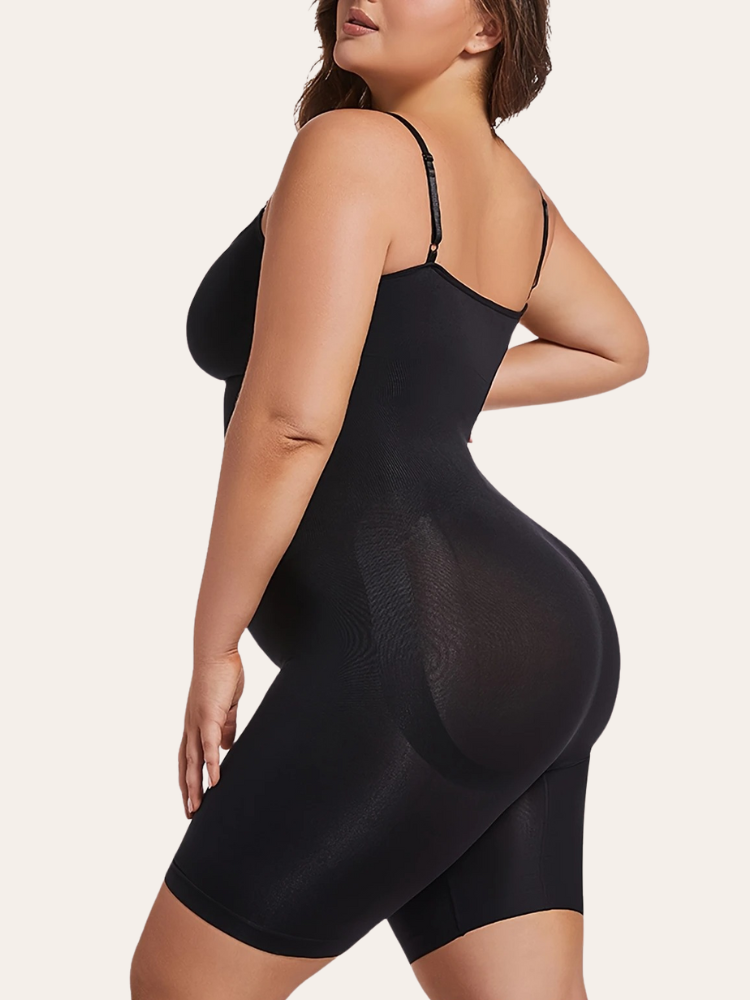 Round Neck Low Back Bodysuit | Maëva