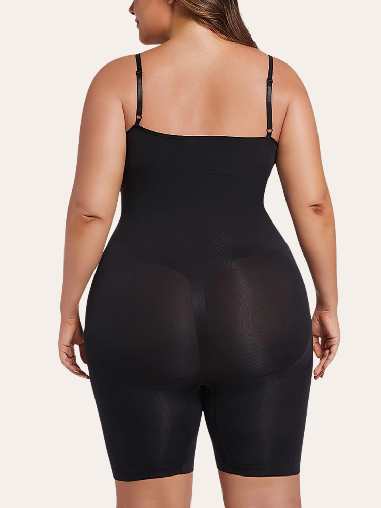 Round Neck Low Back Bodysuit | Maëva