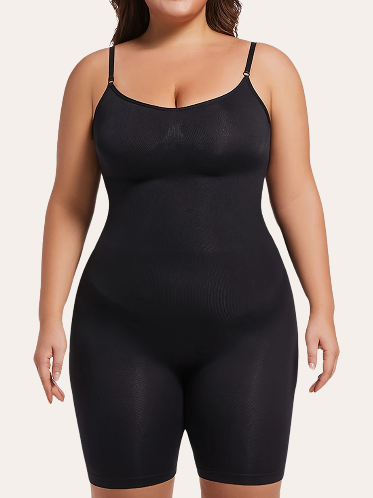 Round Neck Low Back Bodysuit | Maëva