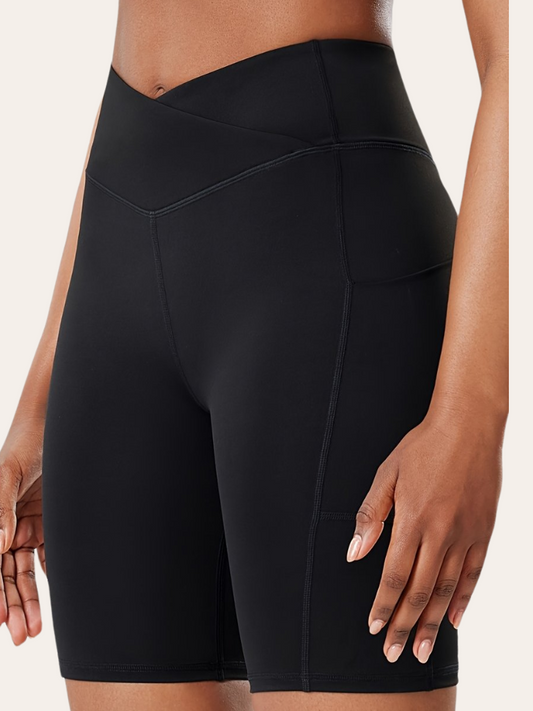 High Waisted Activewear Shorts | Lydie