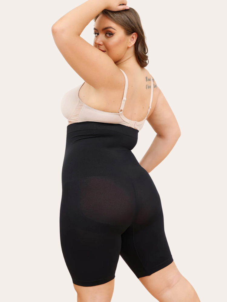 High Waisted Shaping Shorts | Adeline