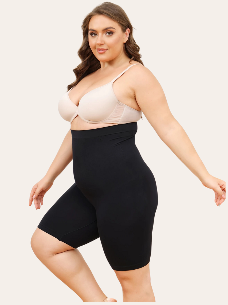 High Waisted Shaping Shorts | Adeline
