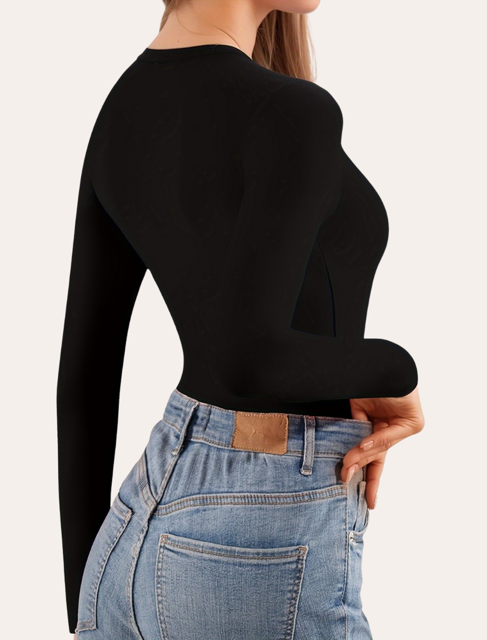 Long Sleeve Shaping Bodysuit | Inès