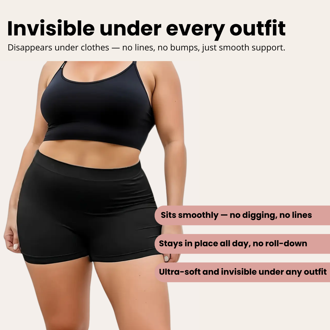 Seamless Tummy Control Boyshorts  | Cassia