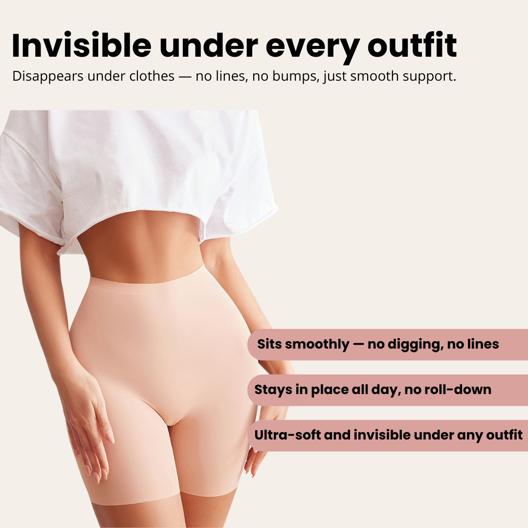 Seamless High Waisted Bikershorts | Romane