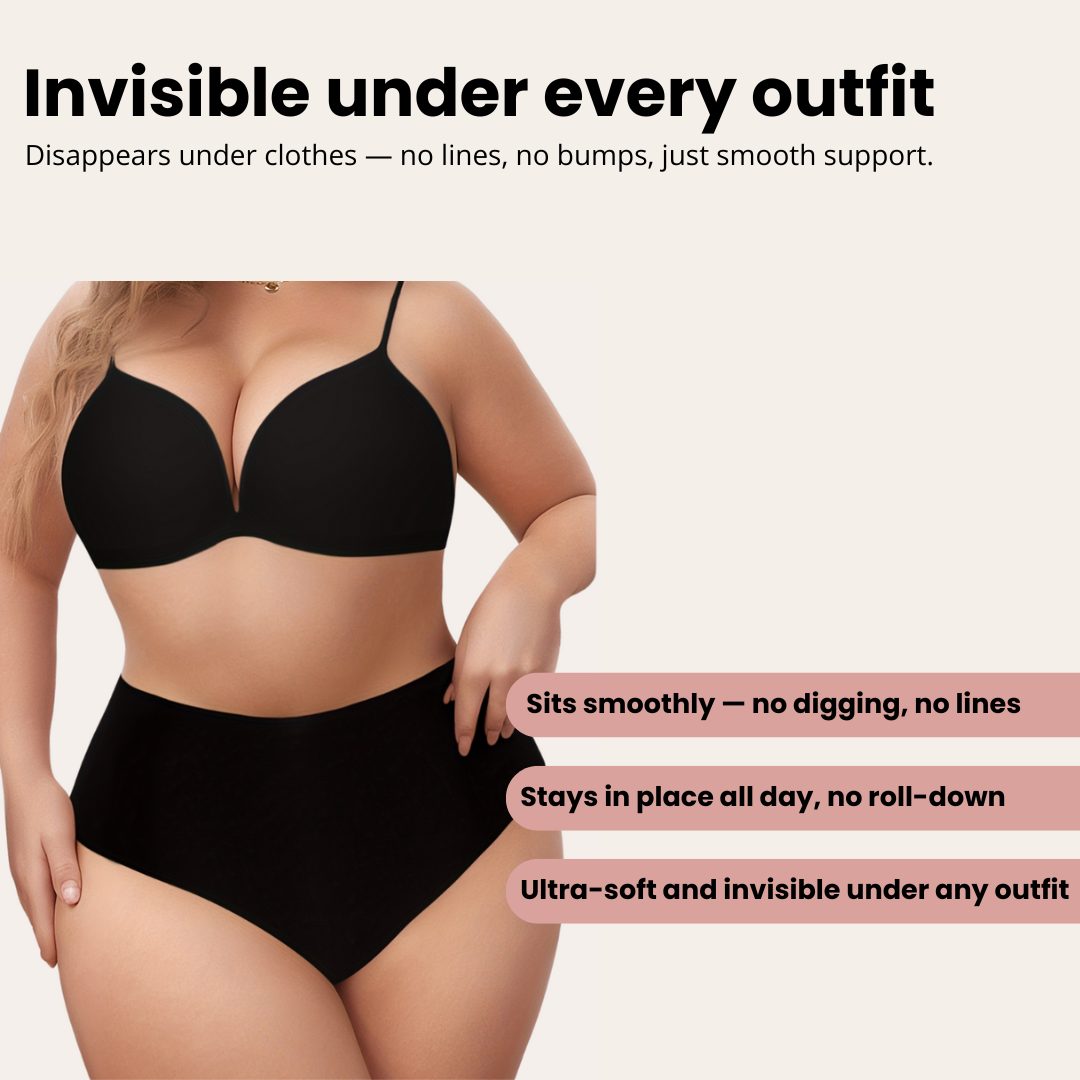Seamless High Waisted Tummy Control Brief | Aveline