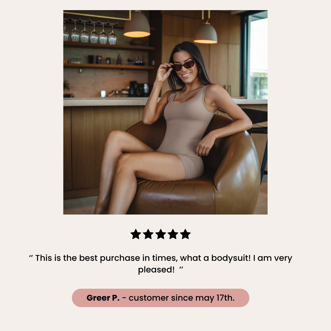 Seamless Square Neck Bodysuit | Noémie